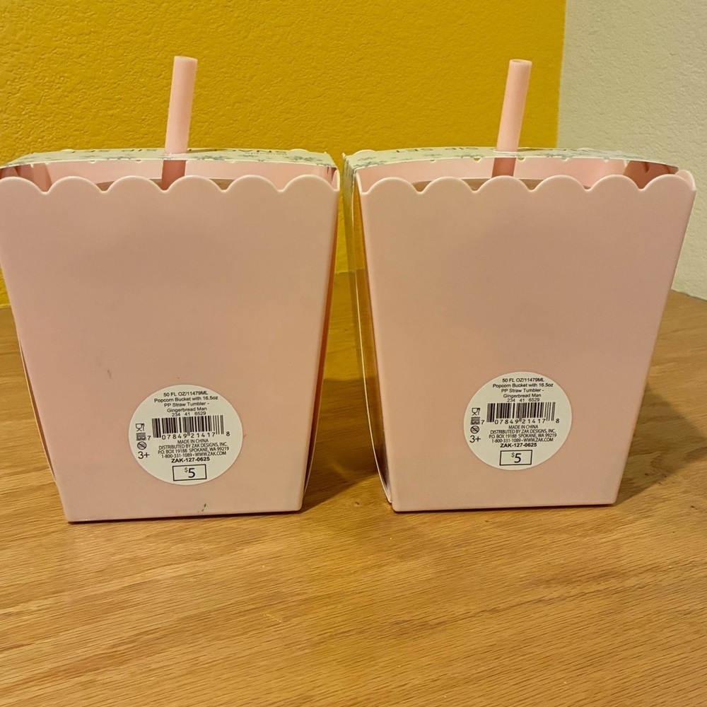 Target Bullseye Playground Pink Christmas Snack N' Sip Set- Set of 2 - Picture 3 of 10